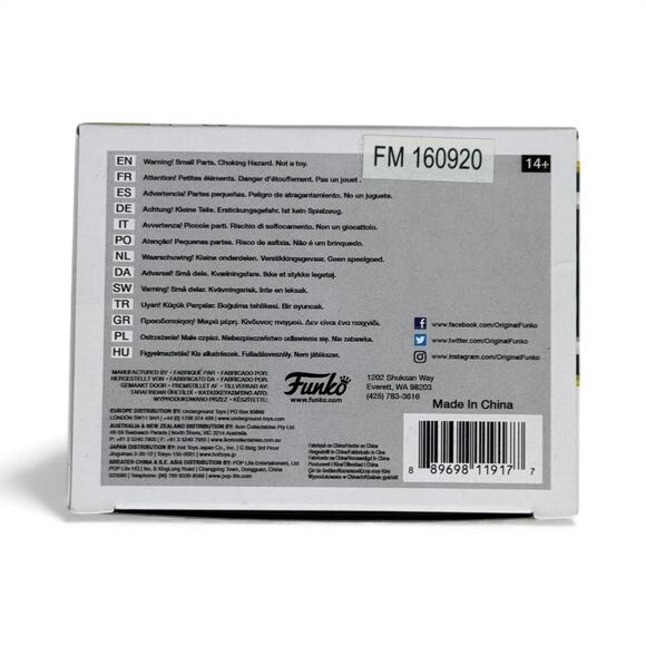 Funko Pop Unopened Yellow Ranger 362 Mighty Morphin' Power Rangers Metallic - Picture 6 of 10